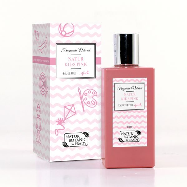 Natur Botanic Prady perfume infantil Kids Pink 100ml Lomhifar farmacia distribucion pais vasco